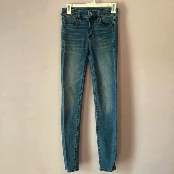 American Eagle Next Level Stretch Hi-Rise Jegging 2 Regular - Picture 1 of 4
